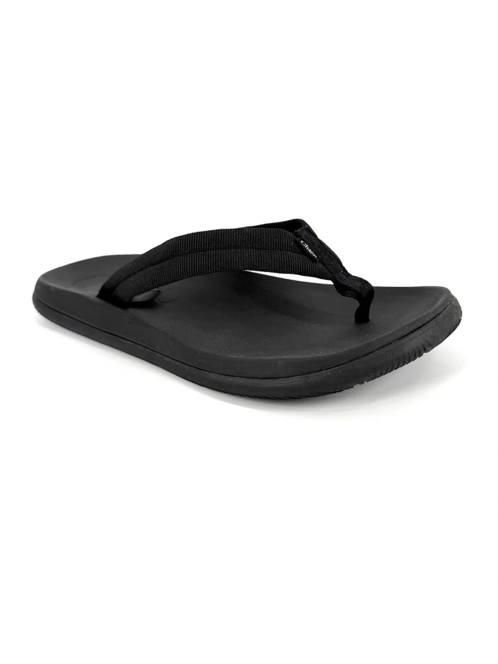 Chaco Chillos Flip Flop Sandals Mens Size 11 Black Casual Beach Vacation
